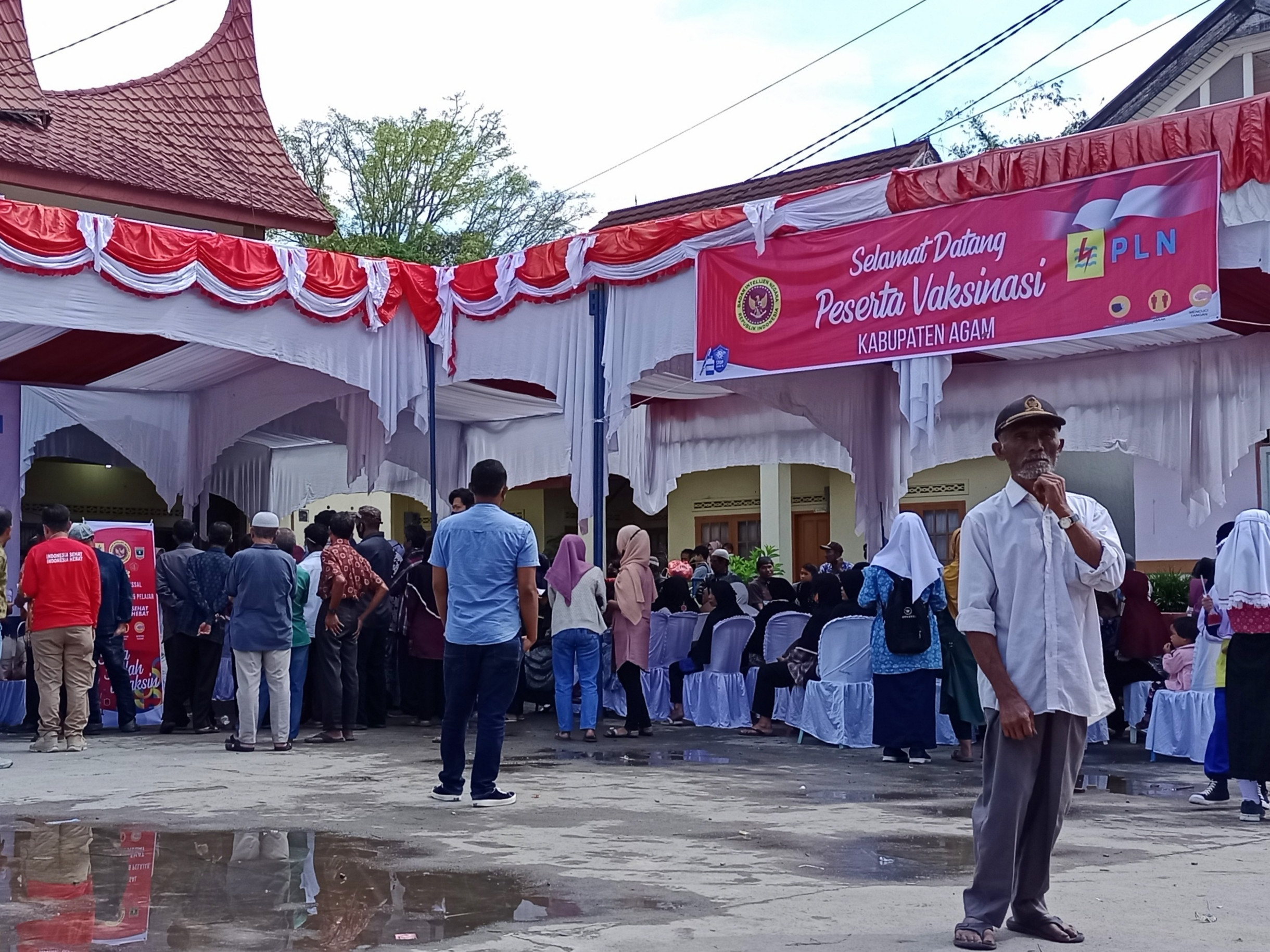 BINDA Sumbar: Capaian vaksinasi Dosis 1 Kabupaten Agam 40,74%
