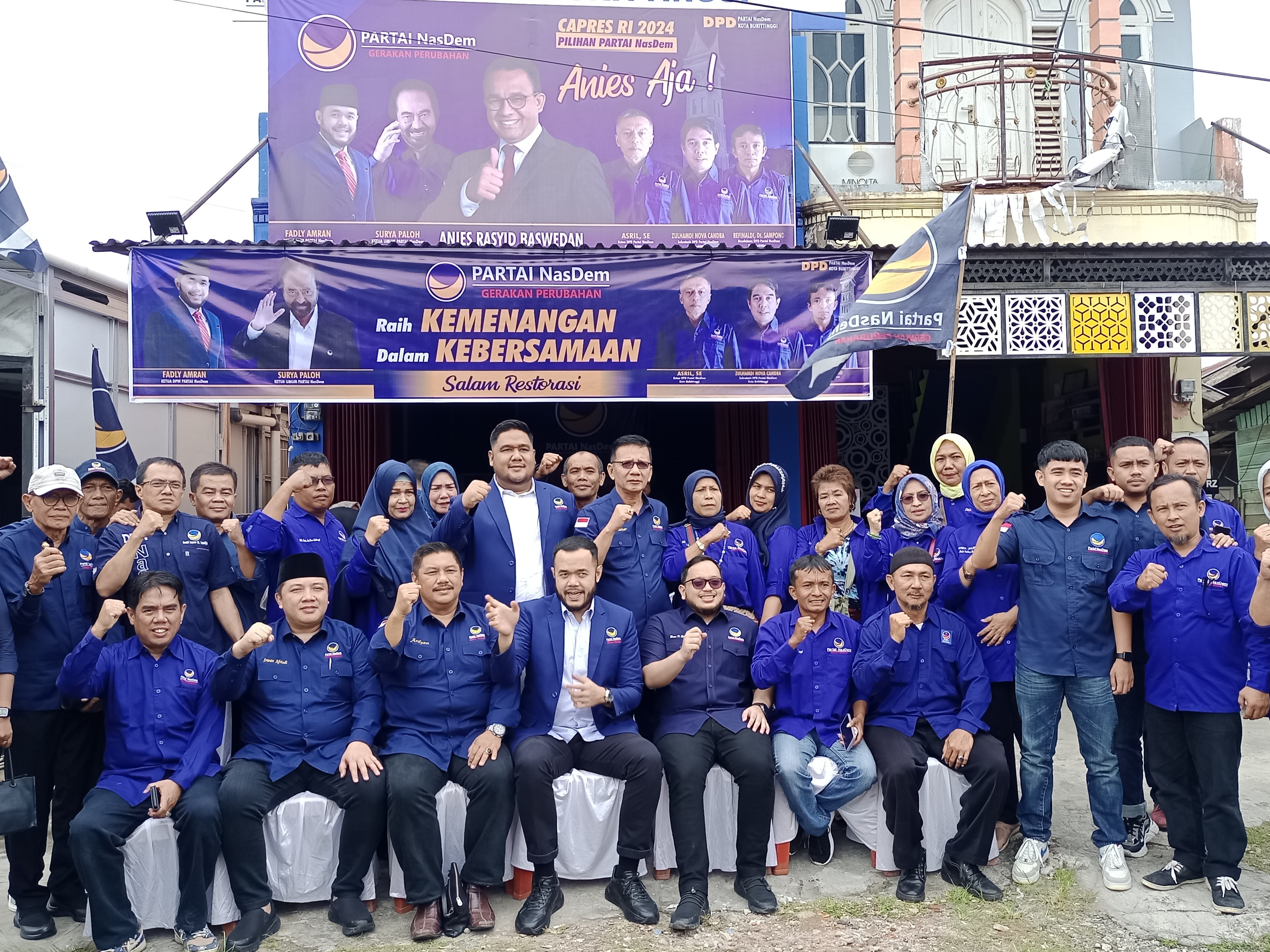 DPW Partai Nasdem Sumbar Roadshow ke DPD Nasdem Bukittinggi