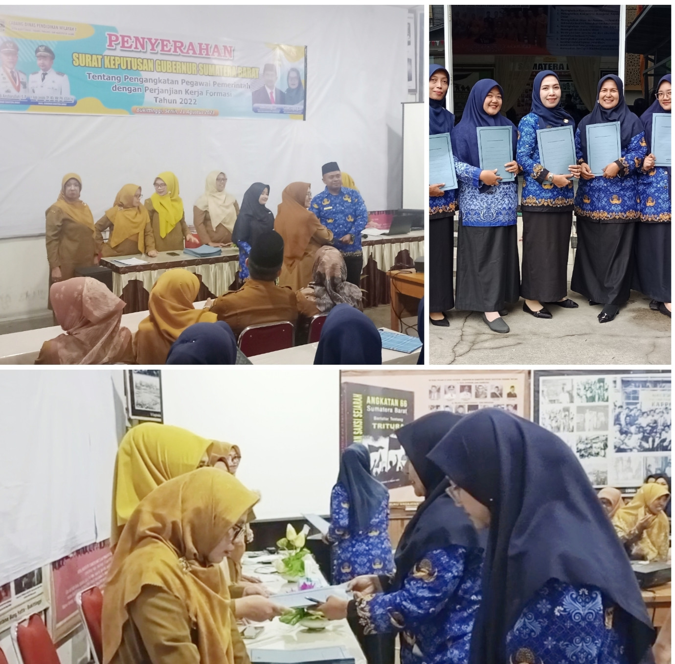 Kacabdin Wilayah I Sumbar: Setelah Terima SK, Guru PPPK Selalu Tingkatkan Kompetensi Mengajar
