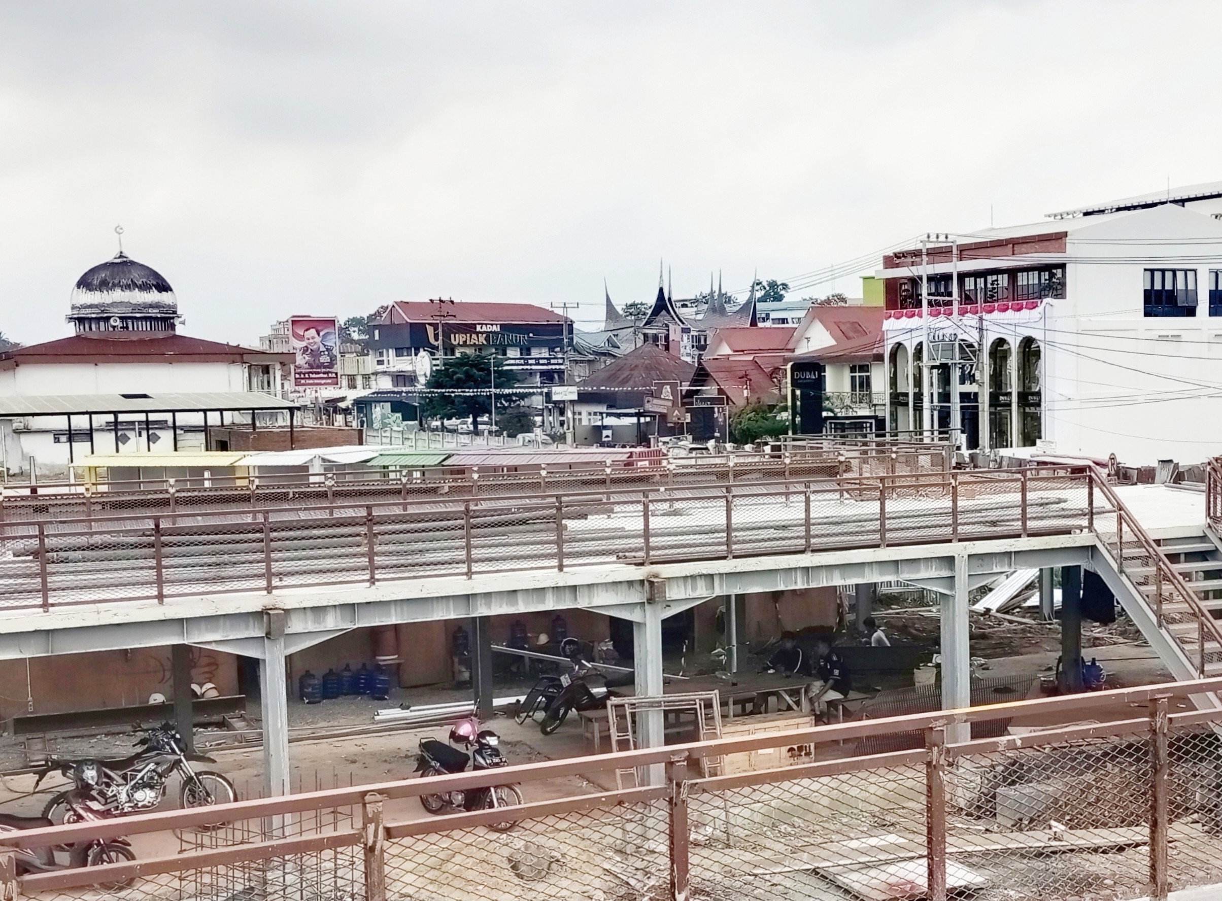 Pembangunan Tahap II Area Stasiun Lambuang Bukittinggi Capai 47%, Surplus 29,9% 