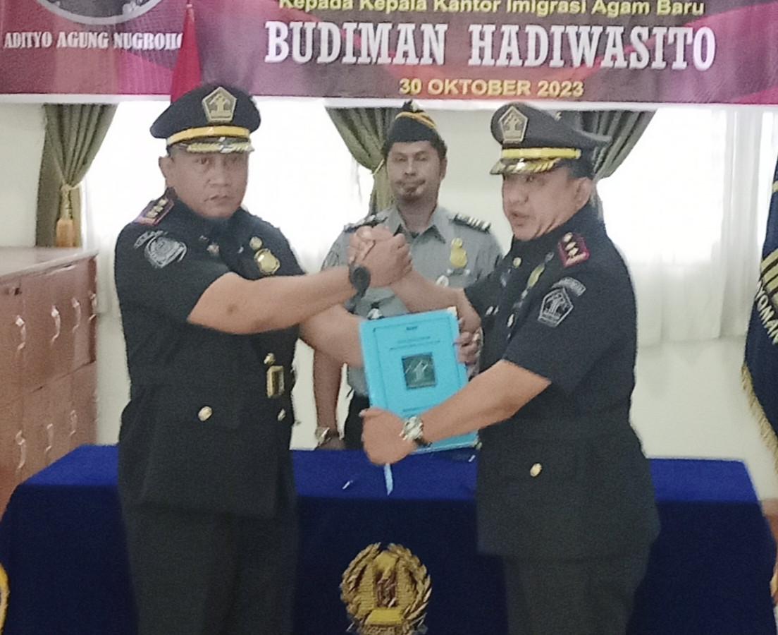 Mantan Kepala Rudenim Balikpapan Kini Jabat Kepala Imigrasi Agam