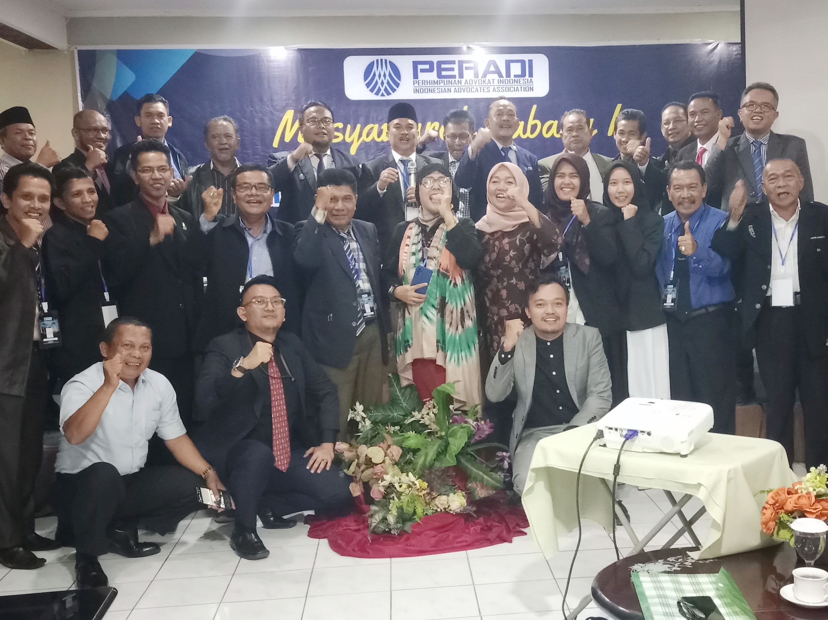 M. Rusdang SH Ketua DPC Peradi Bukittinggi Terpilih Periode 2023-2028