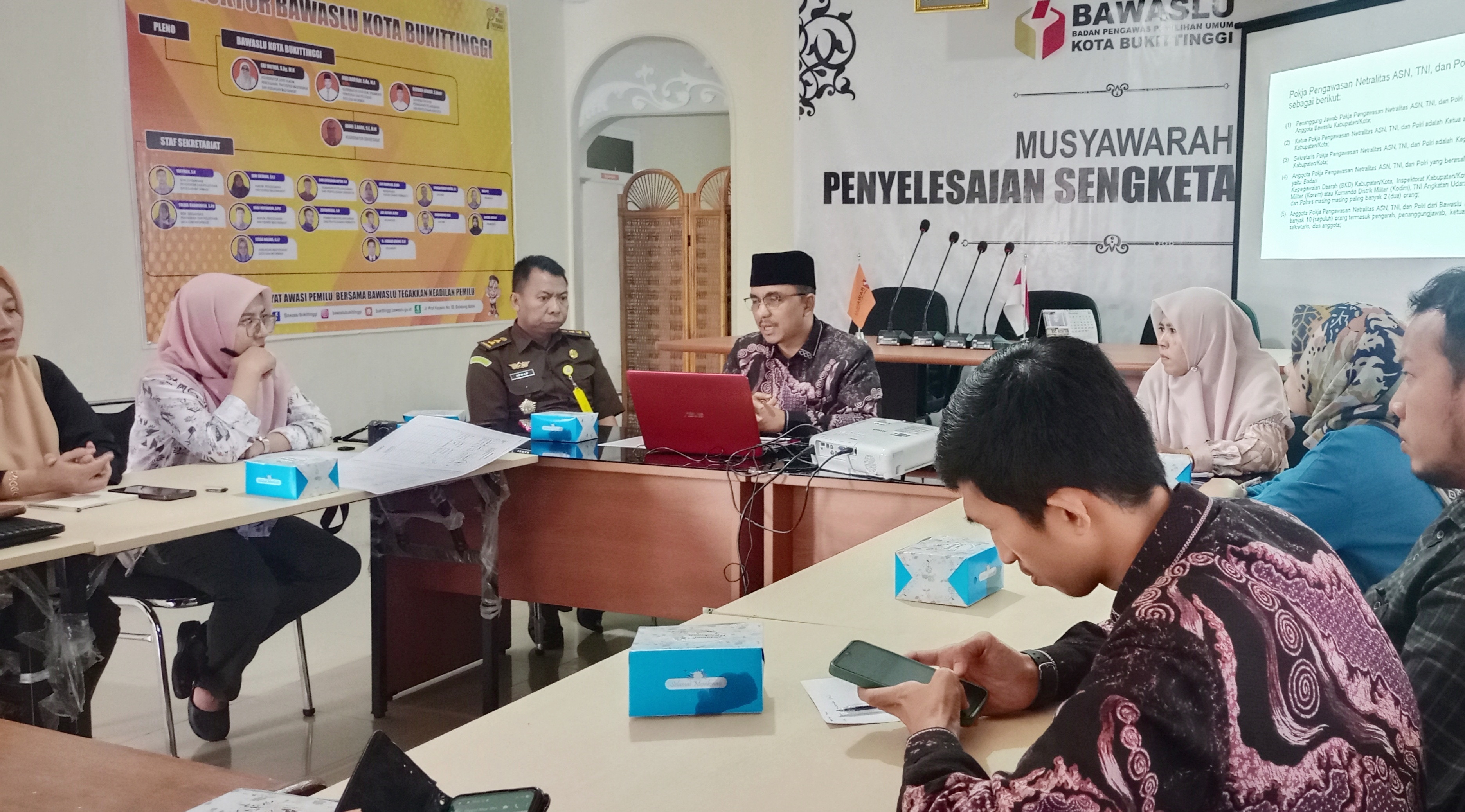 Bawaslu Bukittinggi: Ayo Jaga Netralitas ASN TNI-Polri di Pemilu 2024