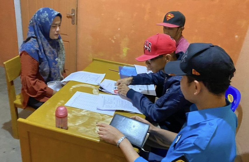 118 PTPS Panwascam Baso Siap Awasi Pemilu 2024