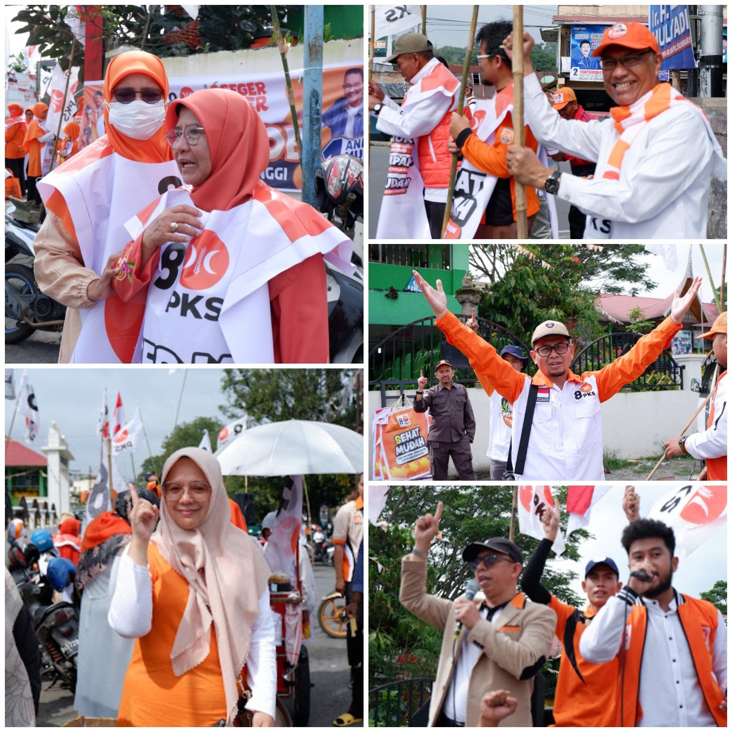 PKS Kota Bukittinggi Serukan COBLOS PKS AMIN MENANG