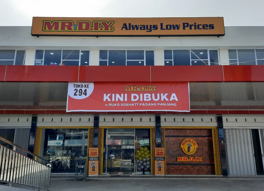 Apa Benar MR DIY Hadir di Padang Panjang? 