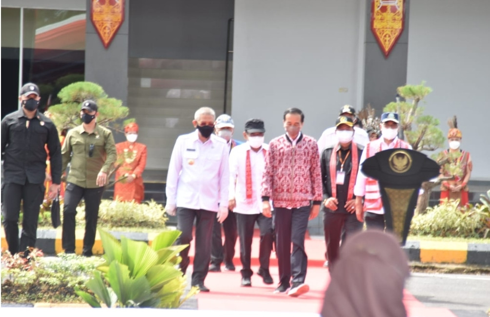 Presiden Jokowi Kunjungi Sintang