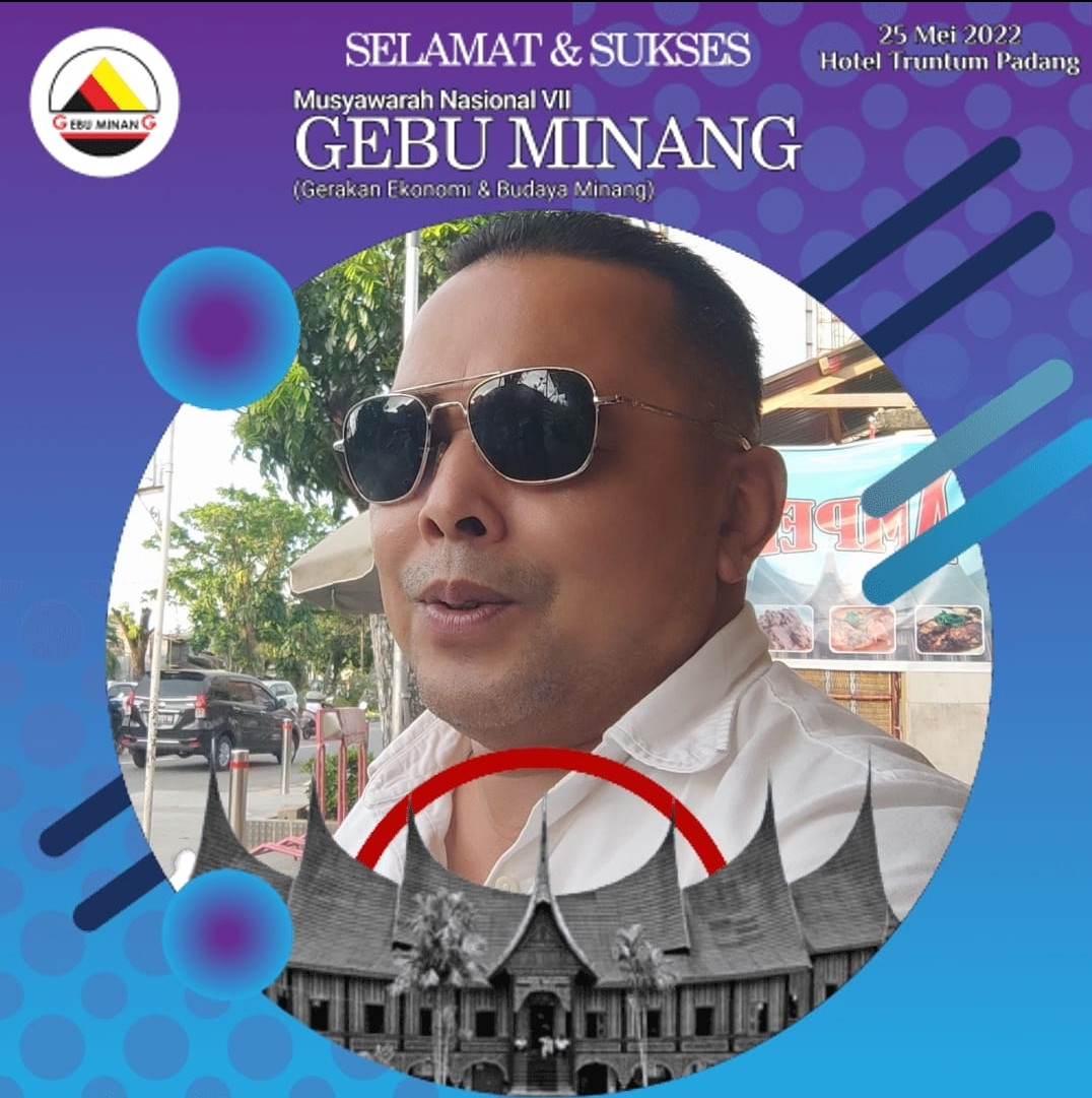 Fadly Amran Ketua OC Munas VII Gebu Minang, Munas VII Digelar di Hotel Truntum Grand Inna Padang