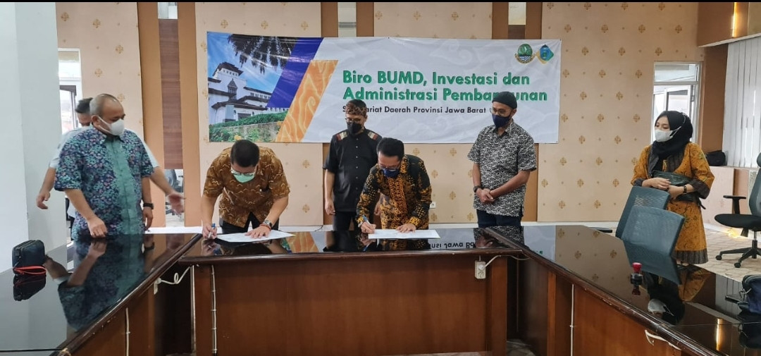 Dua BUMD Sumbar dan Jabar MoU