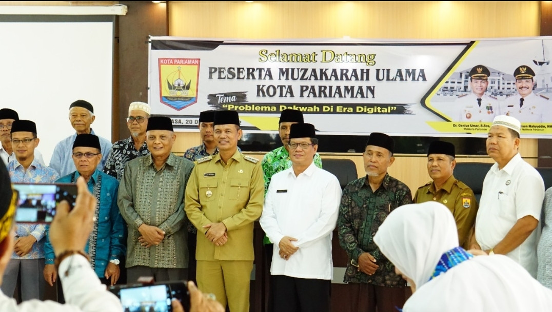 Genius Umar Buka Muzakarah Ulama dan Puji Peran Ulama Pariaman