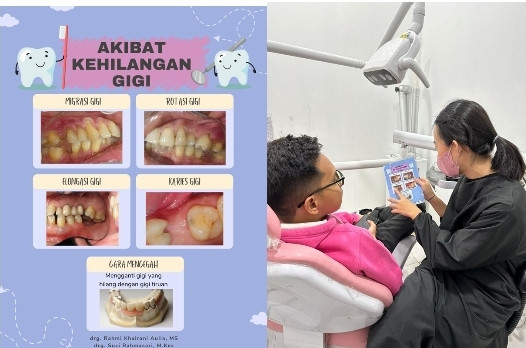 Meningkatkan Kesadaran Pasien ekstraksi Gigi Dewasa 